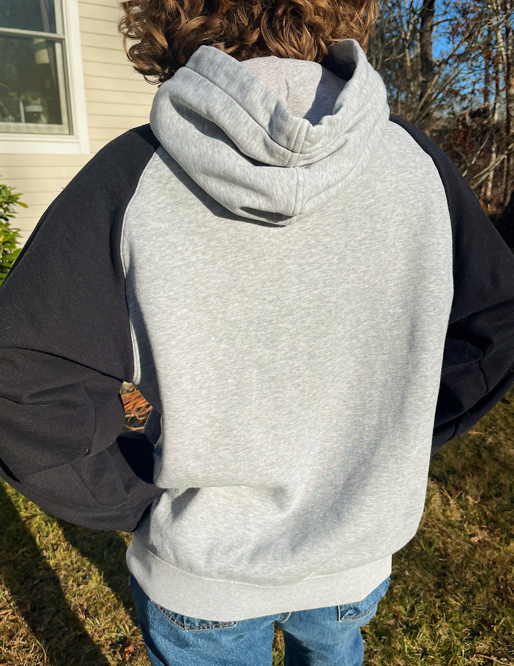 Upcycled Nike Football Hoodie