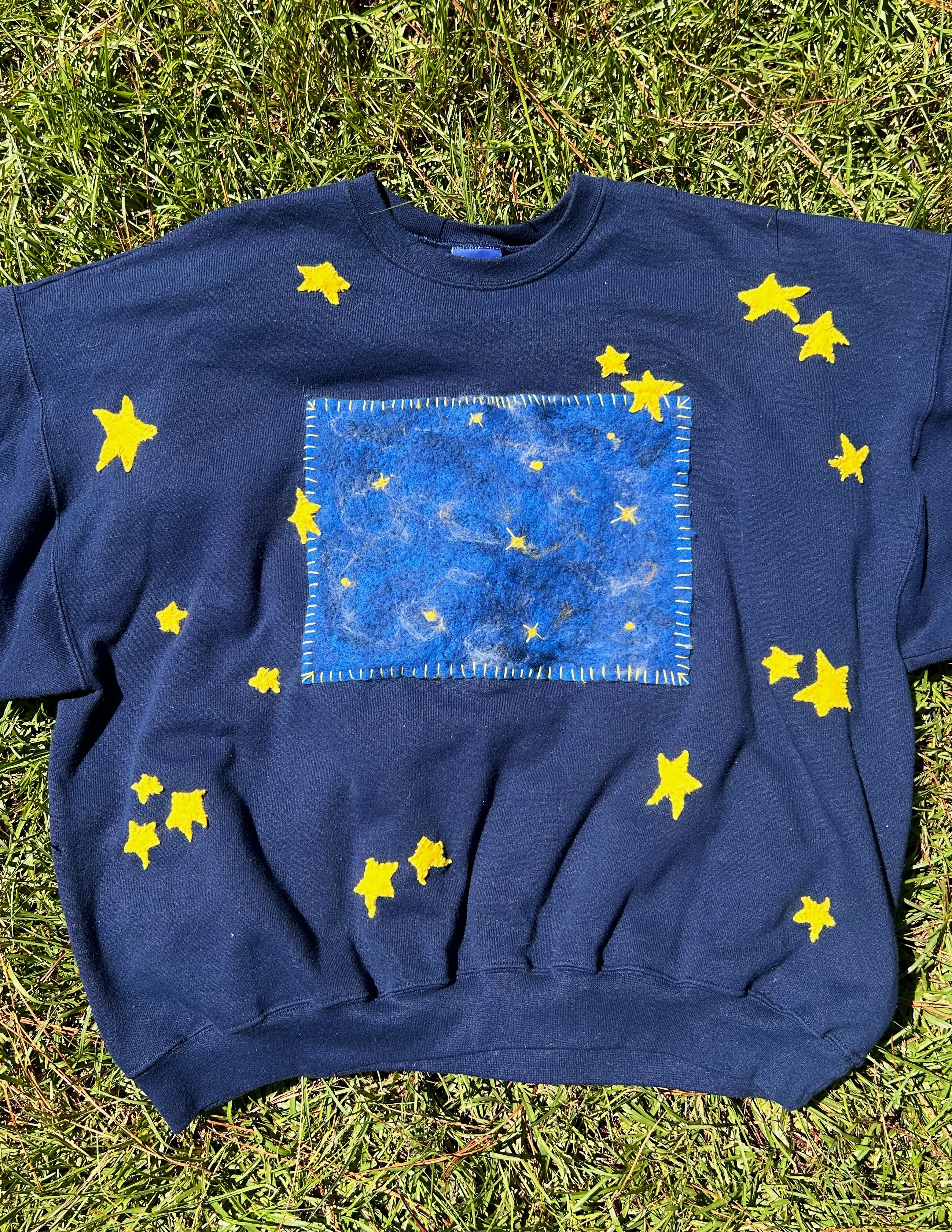 Felted Stargazing Sweatshirt